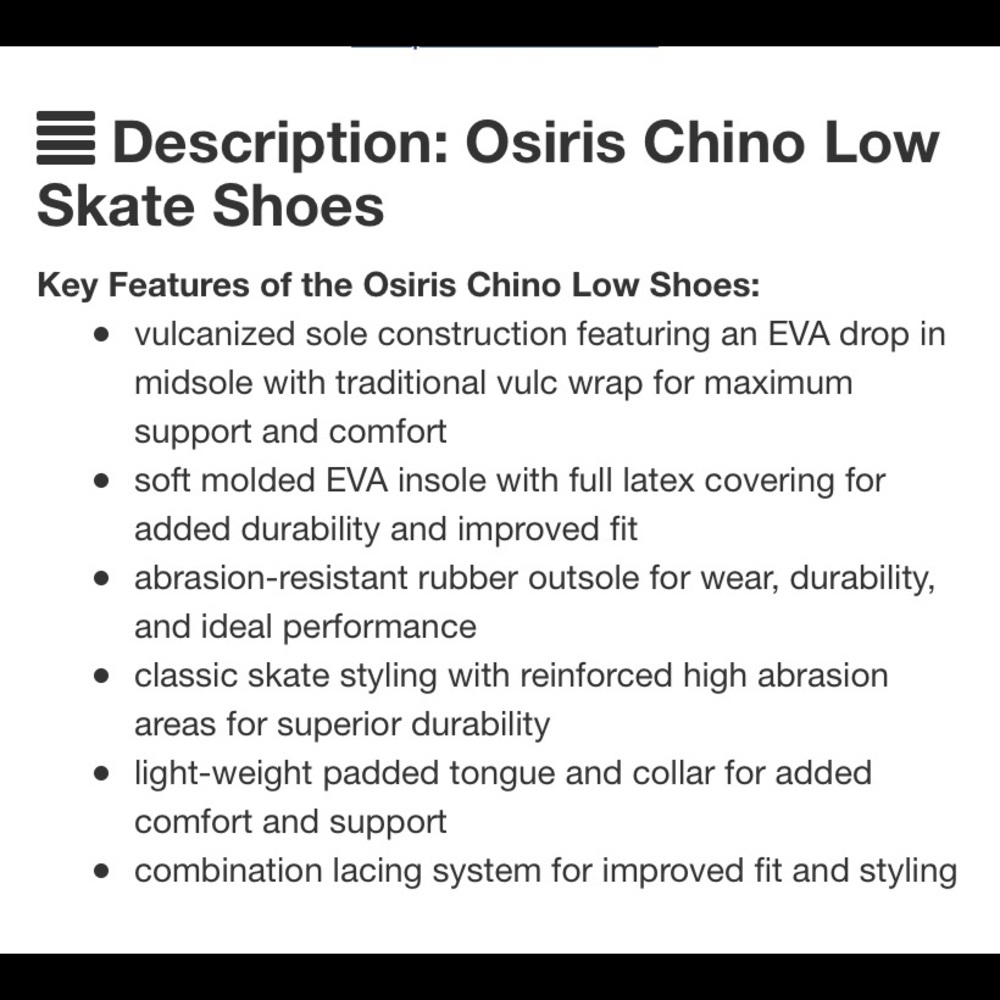 Osiris Men’s Skate Shoe - Picture 5 of 8